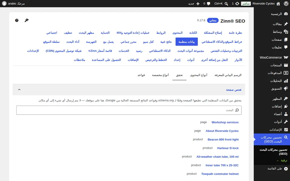 فحص صفحة