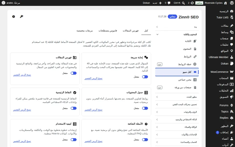 فتح كتل تحسين محركات البحث (SEO)