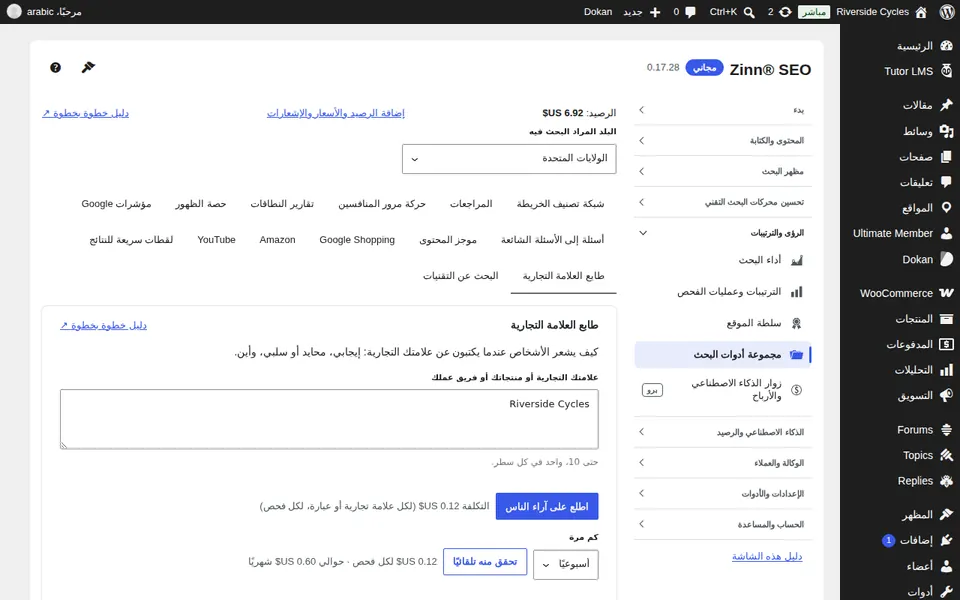 علامة تبويب مزاج العلامة التجارية