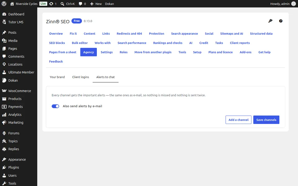 Abrir Alertas para conversar