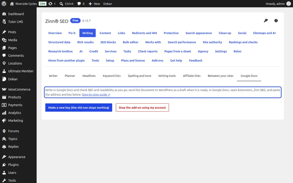 Verificar ao digitar