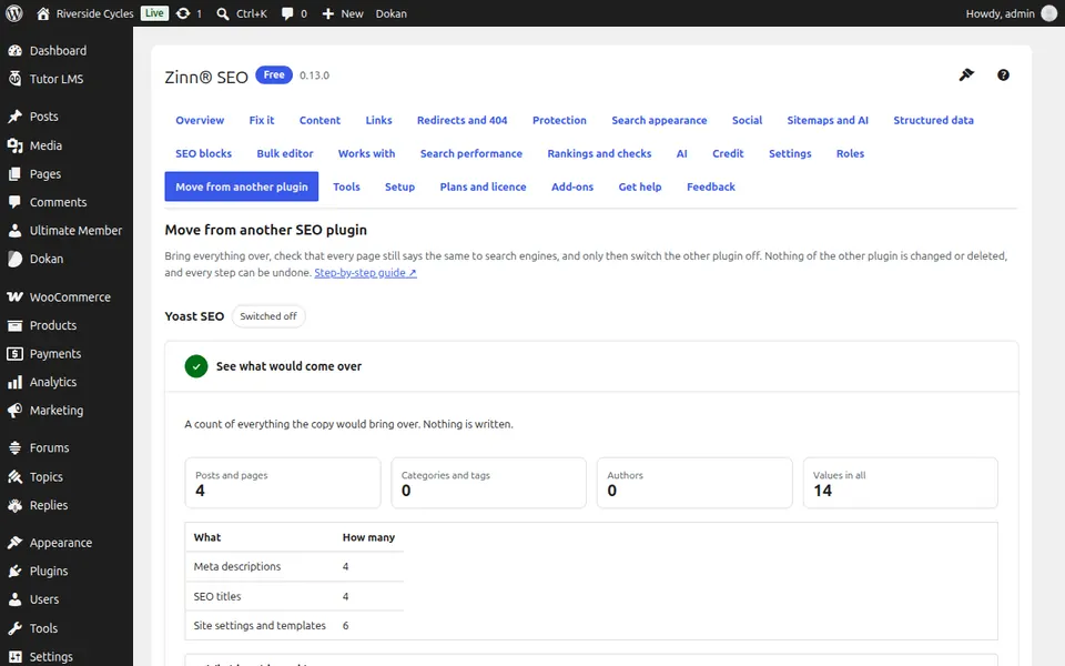 Abrir Mover de outro plugin
