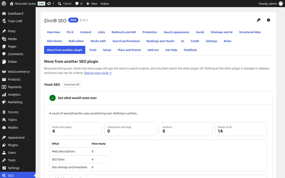 Abrir Mover de outro plugin