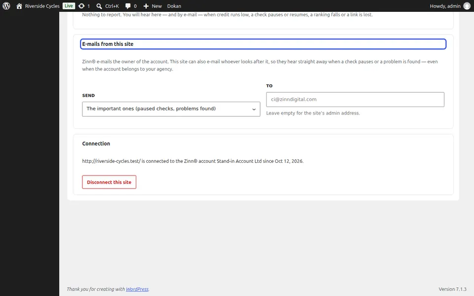 Escolha quem recebe e-mails deste site