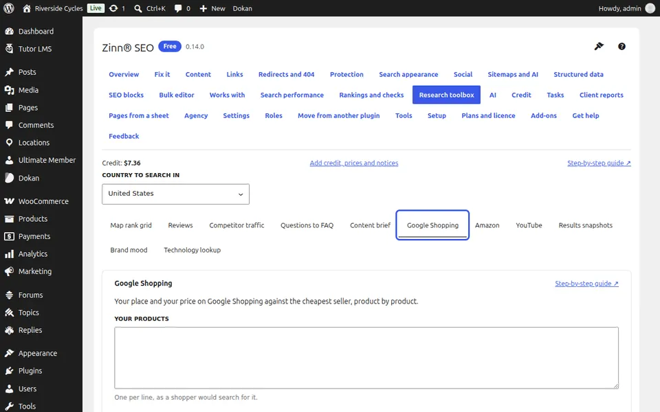 Abrir o Google Shopping